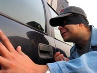 Detained by the hijackers of expensive foreign cars